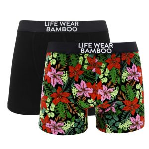 2-pack Boxershorts Bambu, Flower