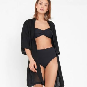 Kimono Short Plain Black