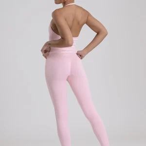 Empower Smooth Contour Halter Set - Powder Pink