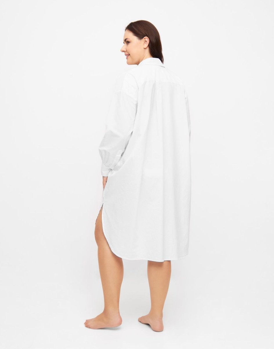 Julia Long Shirt White - Bild 3