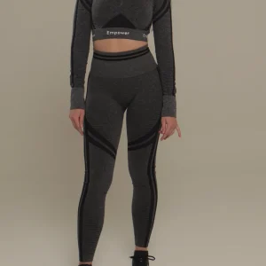 Amalia Scrunch Leggings - Grey