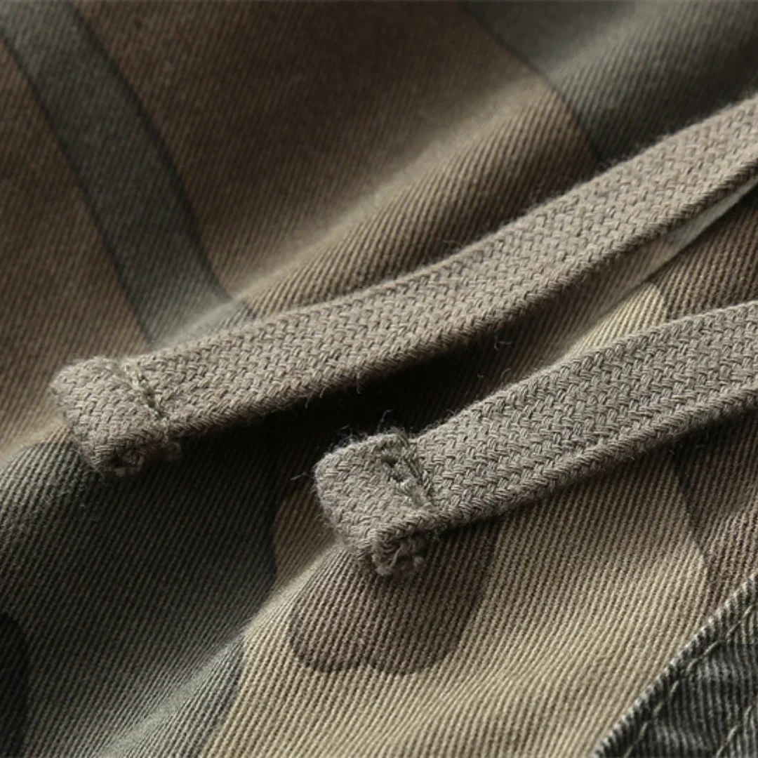 Herr Joggerbyxor Camouflage Elastisk Midja - Bild 6